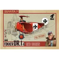 PKSYSK001 Suyata German Air Force Fokker Dr I Fighter Aircraft1